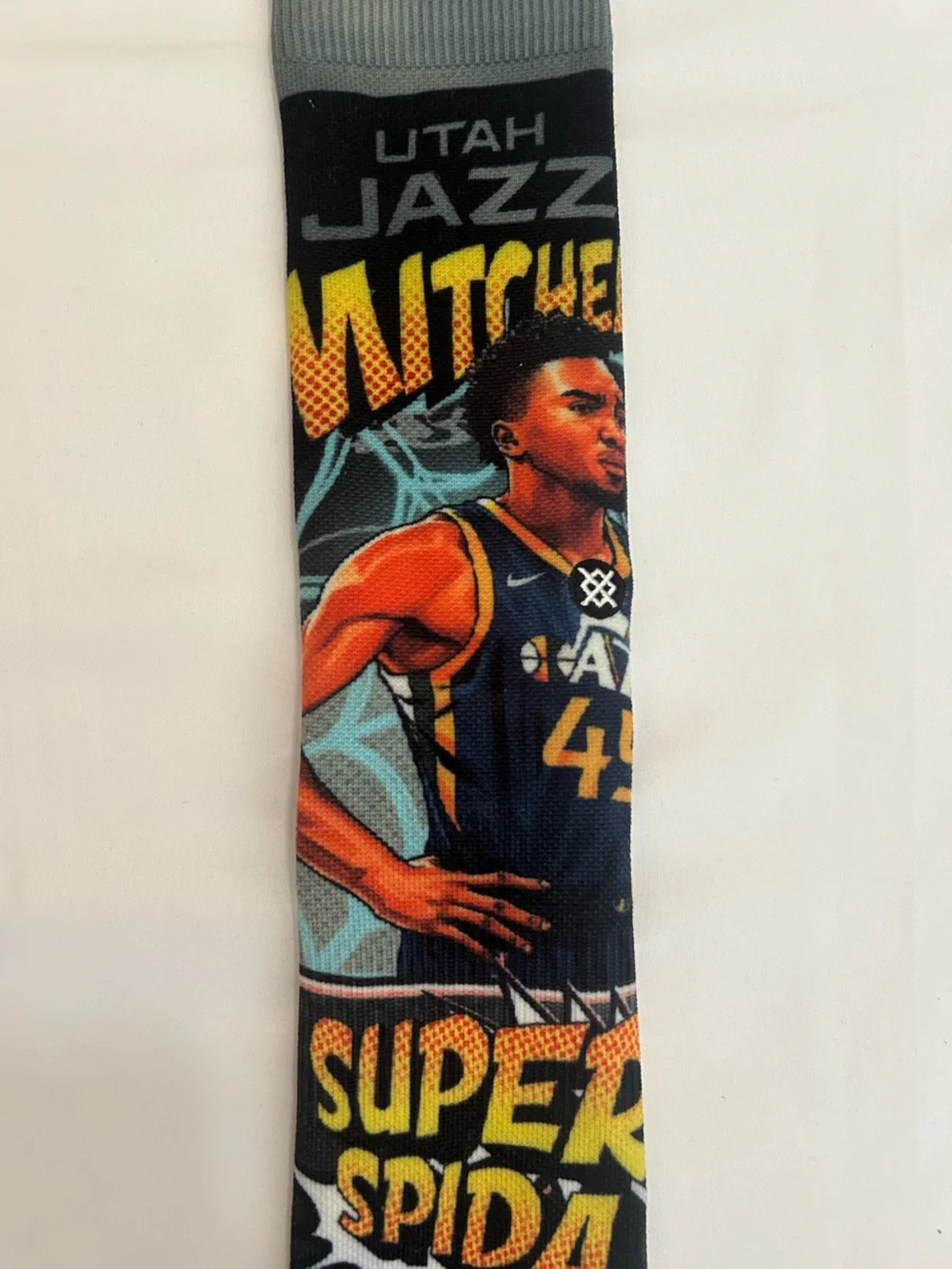 Stance Donovan Mitchell Utah Jazz Super Spider Crew Socks